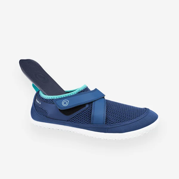Chaussures aquatiques avec scratch Adulte - Aquashoes 500 turquoise