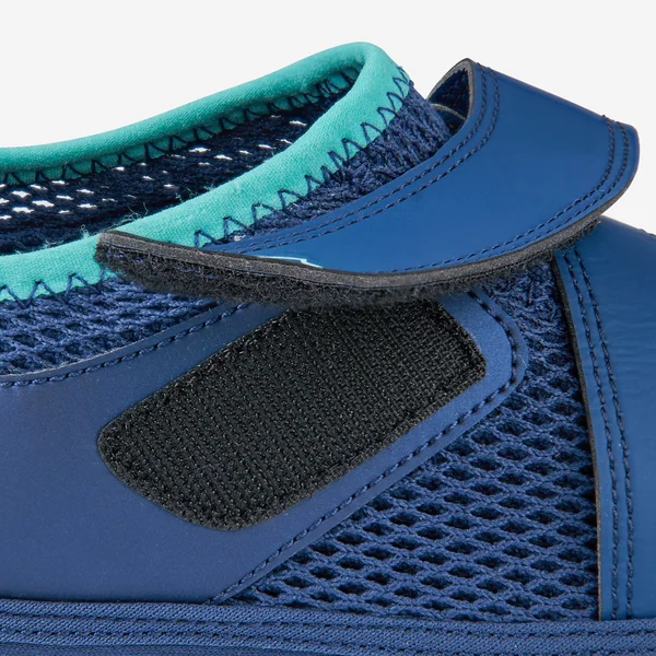 Chaussures aquatiques avec scratch Adulte - Aquashoes 500 turquoise