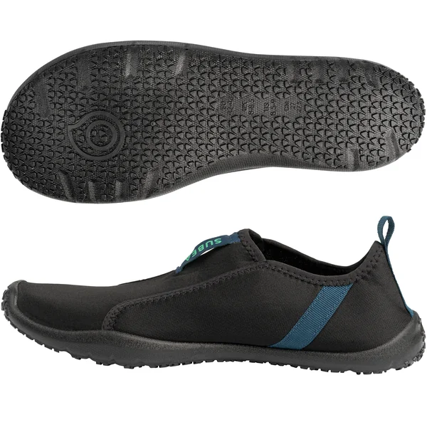 Chaussures aquatiques élastiques Adulte, Aquashoes 120 noir