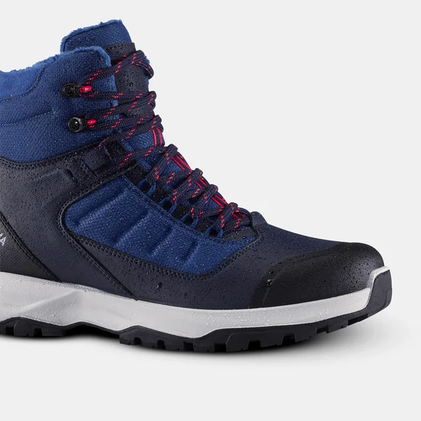 Chaussures de randonnée chaudes et imperméables homme, MH500 bleu