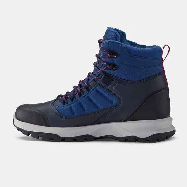 Chaussures de randonnée chaudes et imperméables homme, MH500 bleu