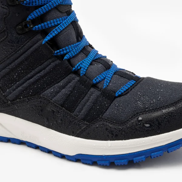 Chaussures de randonnée chaudes et imperméables homme, NH500 bleu