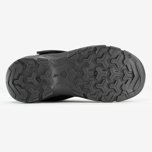 Chaussures de randonnée à scratch 24 au 34 enfant, NH100 noir