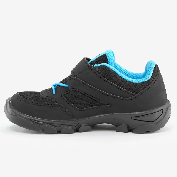 Chaussures de randonnée à scratch 24 au 34 enfant, NH100 noir