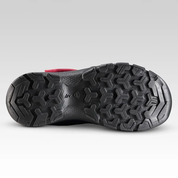 Chaussures de randonnée à scratch 24 au 34 enfant, NH100 rose