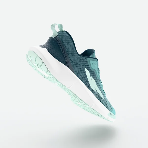 Chaussures de running drop 0 enfant - kiprun kn500 bleue
