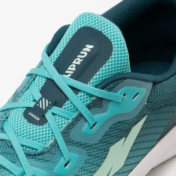 Chaussures de running drop 0 enfant - kiprun kn500 bleue