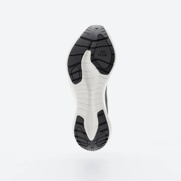 Chaussures de running homme jogflow 100.1 noir gris