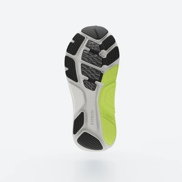 Chaussures de running route Homme - Kiprun KS900 Support, Noir bleu jaune