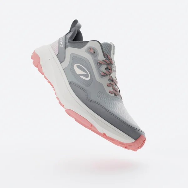 Chaussures Running et Trail Femme, JF190 Grip Gris Rose