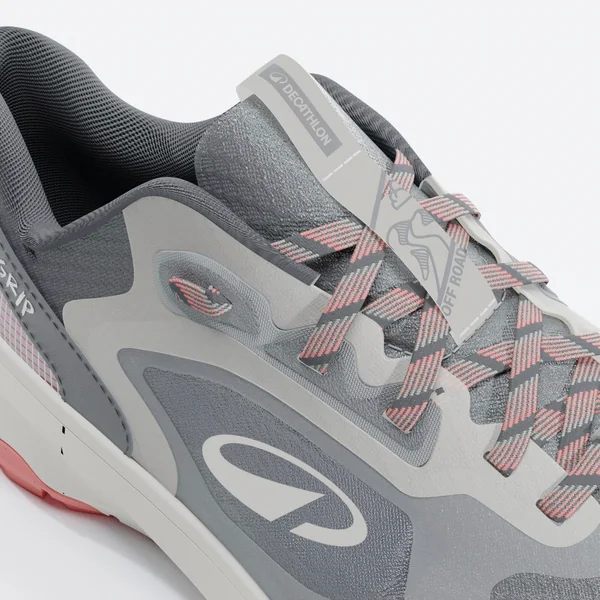 Chaussures Running et Trail Femme, JF190 Grip Gris Rose