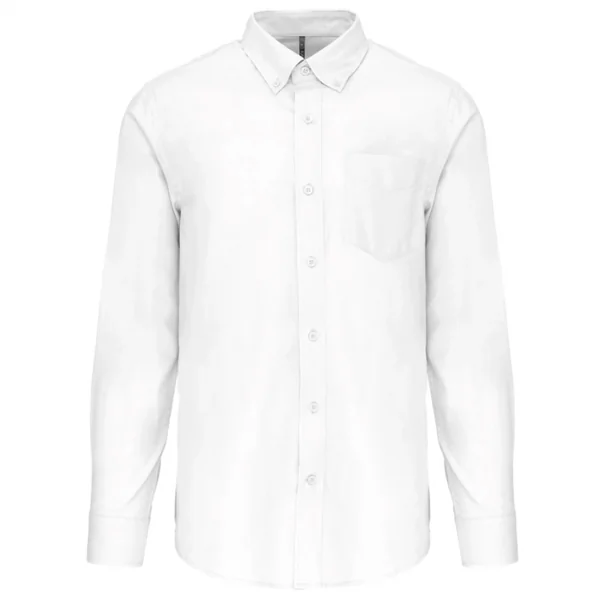 Chemise Homme Oxford Manches Longues