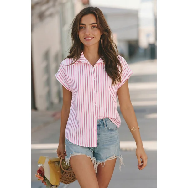 Chemise à rayures