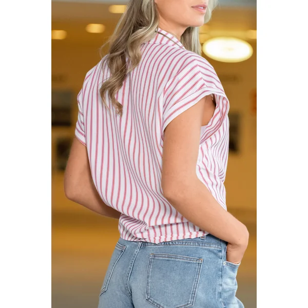 Chemise à rayures