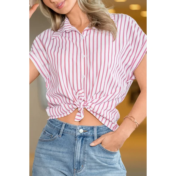 Chemise à rayures