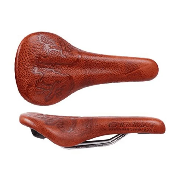 CHROMAG SELLES Trailmaster LTD chocolate Full Grain oiled leather Chromo rails