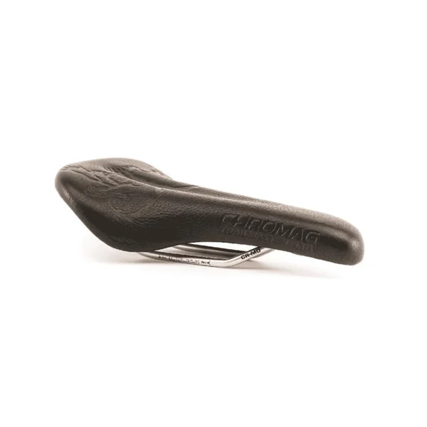 CHROMAG SELLES Trailmaster LTD noir Full Grain oiled leather Chromo rails