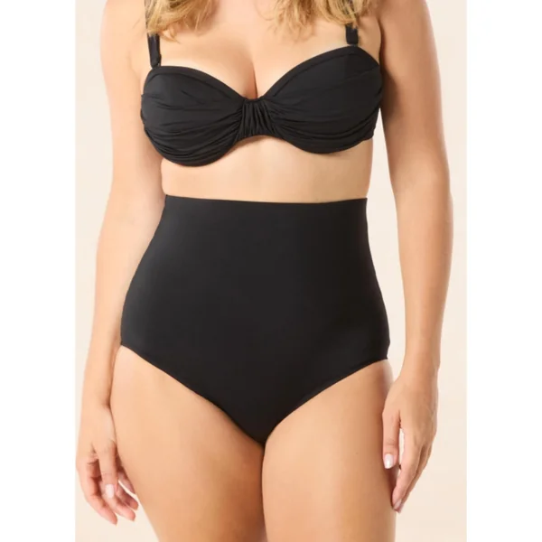 Coco Reef - Culotte de maillot très haute Noir X-Large Solids