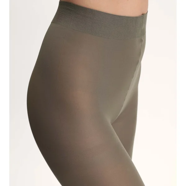 Collant opaque velouté kaki 50D Dim
