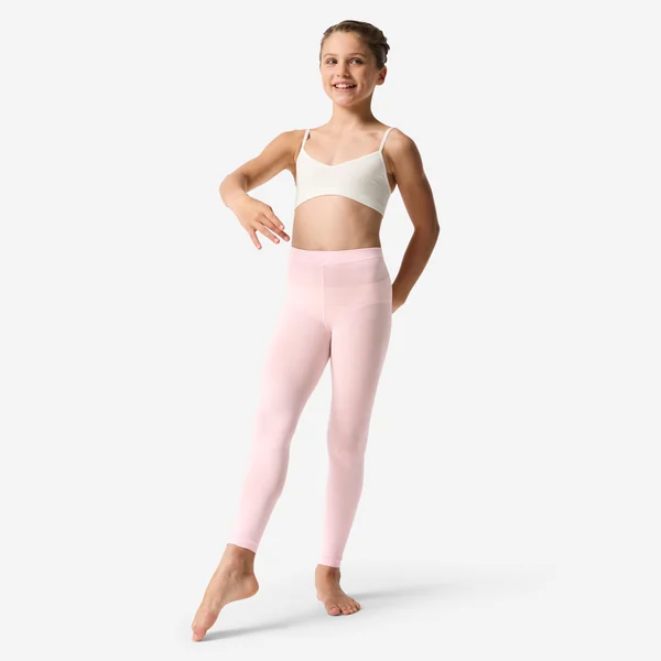 Collants de danse classique sans pieds Fille - Rose