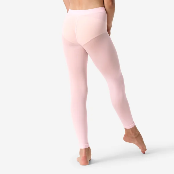 Collants de danse classique sans pieds Fille - Rose