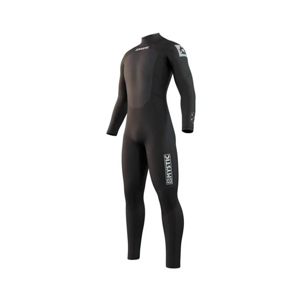 Combinaison néoprène MYSTIC Brand Fullsuit 3/2mm Bzip Flatlock Black