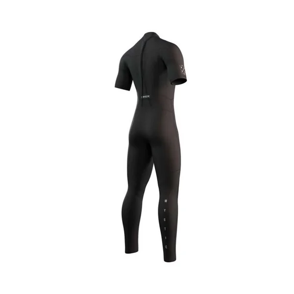 Combinaison néoprène MYSTIC Brand Shortarm 3/2mm Bzip Flatlock Black