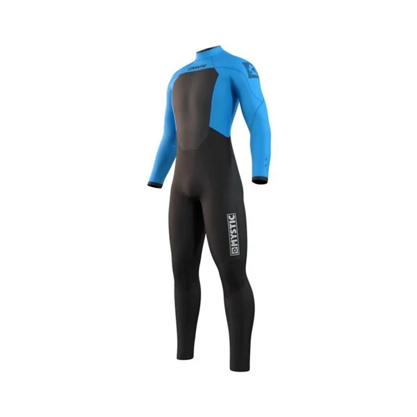 Combinaison néoprène MYSTIC Star Fullsuit 4/3mm Bzip Global Blue