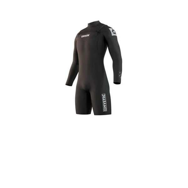 Combinaison néoprène MYSTIC Star Longarm Shorty 3/2mm Double Fzip Black