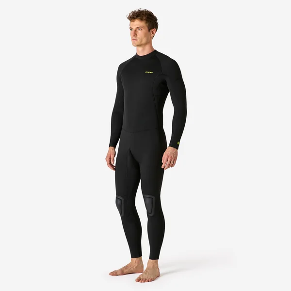Combinaison SURF 100 Néoprène 4/3 mm homme noire