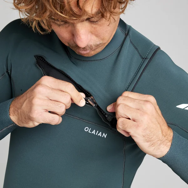 Combinaison surf 900 néoprène 3/2 mm homme dark green