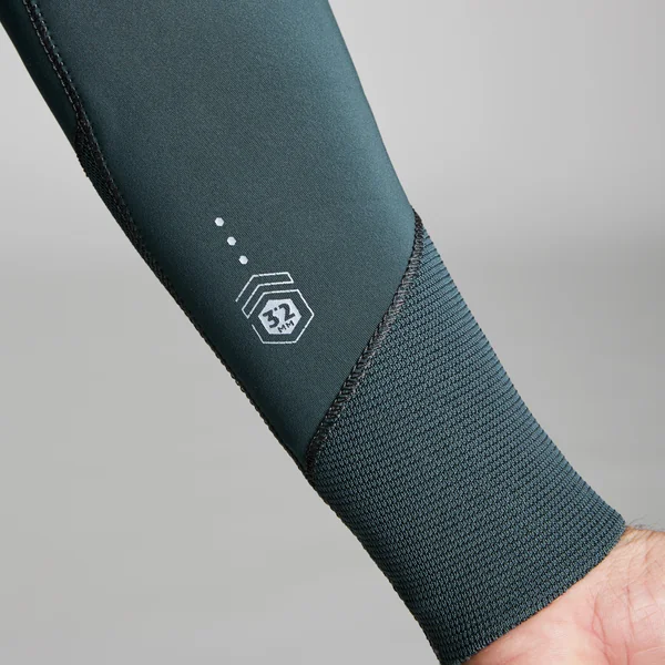 Combinaison surf 900 néoprène 3/2 mm homme dark green