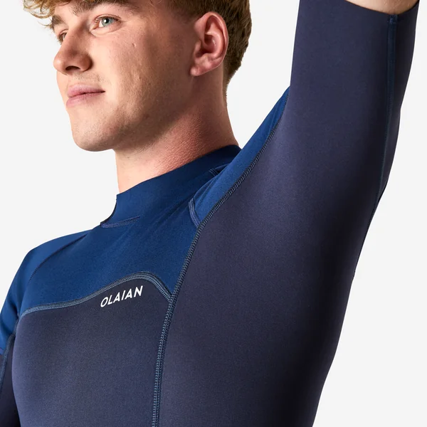 Combinaison Surf Shorty 500 stretch Néoprène homme bleue