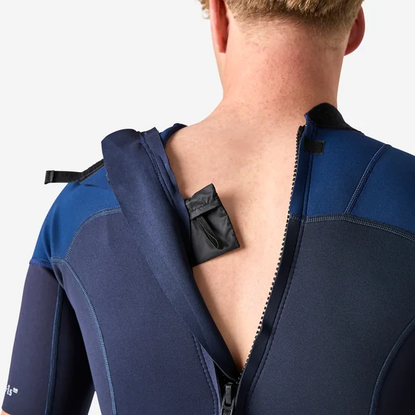 Combinaison Surf Shorty 500 stretch Néoprène homme bleue
