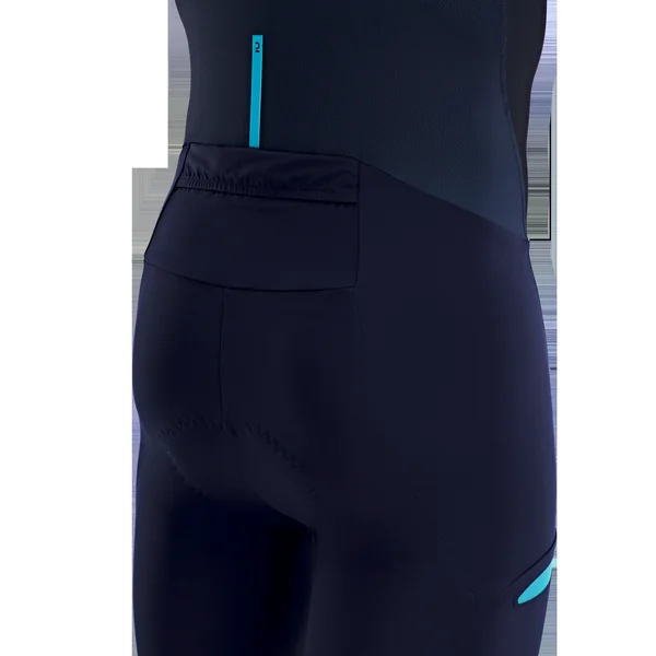 COMBINAISON TRIATHLON TRIFONCTION SD HOMME COURTE DISTANCE NAVY ORANGE