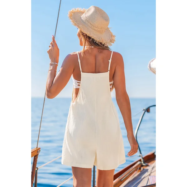 Combishort cover up beige
