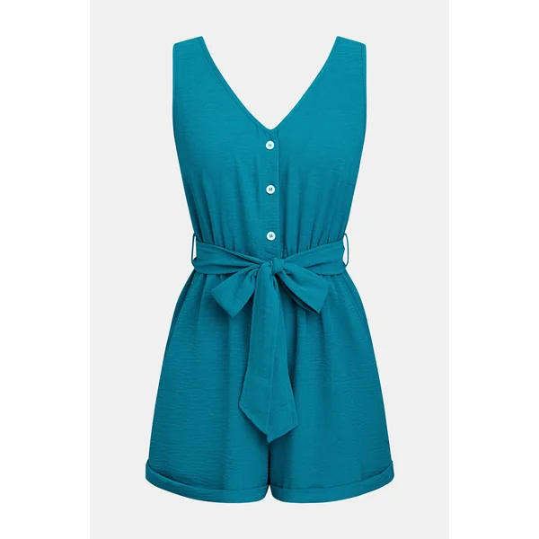 Combishort noué à la taille
