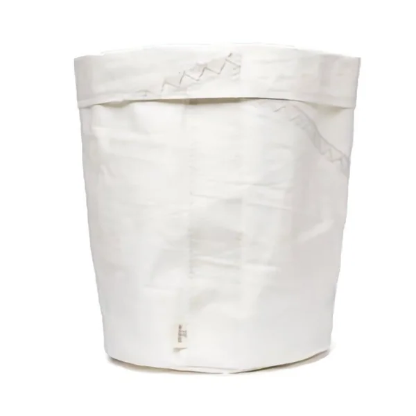Corbeille papier en voile recyclée