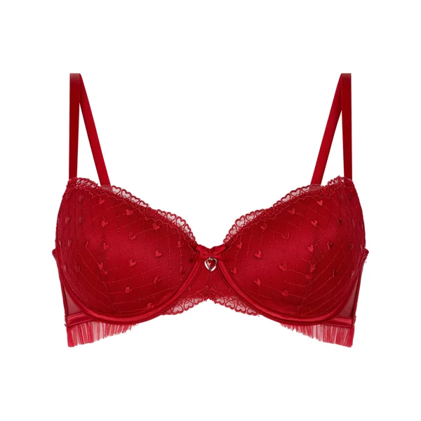 Cordelie Soutien-Gorge Armatures Rembourré - Rouge