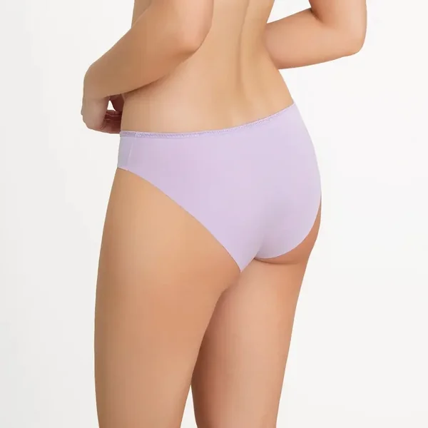 Corin - Culotte Brief sans couture Lilas Large Virginia