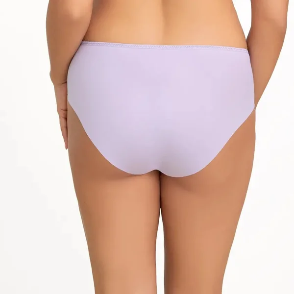 Corin - Culotte Taille Haute sans couture Lilas Large Virginia