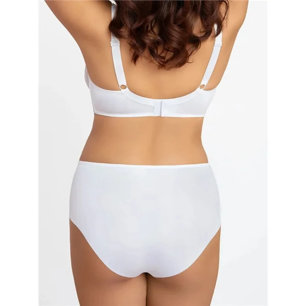 Corin - Soutien-gorge avec armatures 3 parties en dentelle 36 (80) E Blanc Miranda