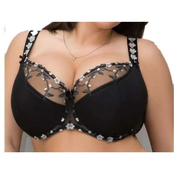 Corin - Soutien-gorge avec armatures 42 (95) F Noir Jacqueline