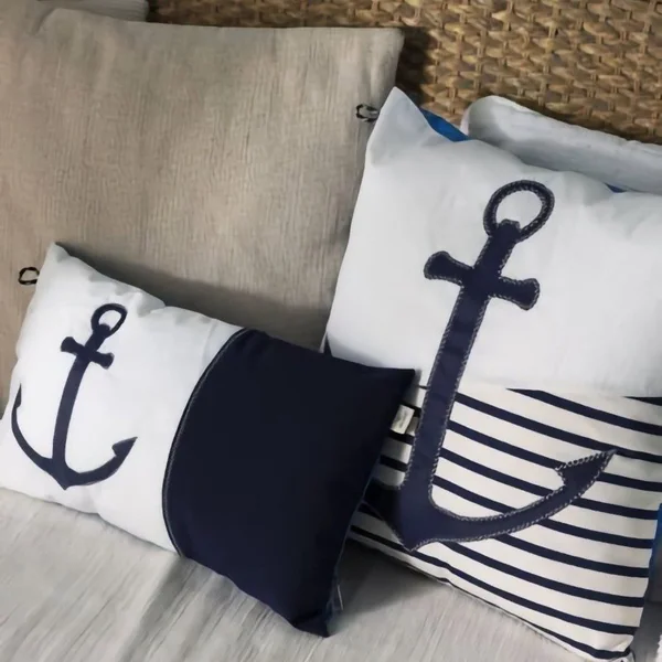 Coussin bicolore 50x50cm