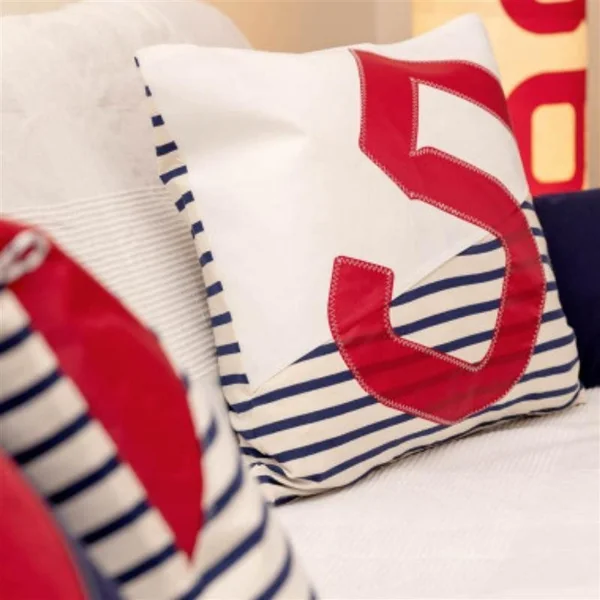 Coussin bicolore 50x50cm