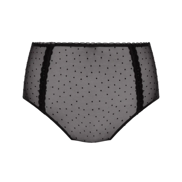 Culotte brésilienne Adeline taille haute - Noir