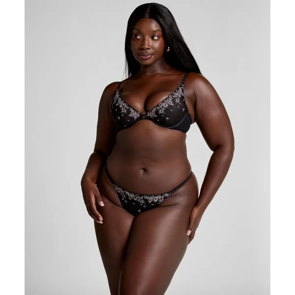 Culotte brésilienne Chloé - Noir