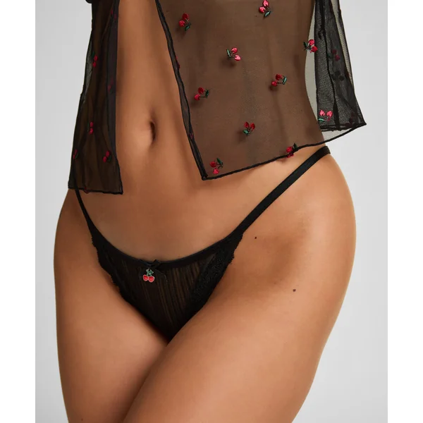 Culotte brésilienne Fruity - Noir