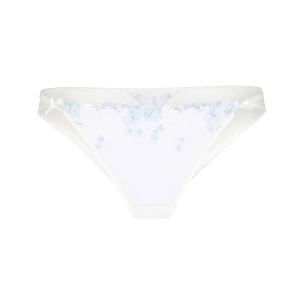 Culotte brésilienne échancrée Peonie - Blanc