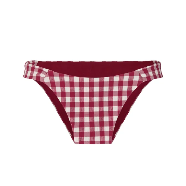 Culotte de Bikini Highleg Amalfi - Rouge